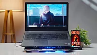 Techie 5-Fan Laptop Cooling Pad – Adjustable Speed & Sturdy Stand