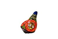 EELIKA Conch / Shankh handpainted Lord Jagannath Art || For Puja || home decor || gift for friends and family || set of 2 (Conch-3)