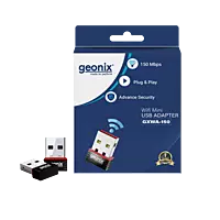 Geonix USB Wi-Fi Adapter, Up to 150Mbps, GX-150