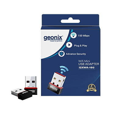 Geonix USB Wi-Fi Adapter, Up to 150Mbps, GX-150