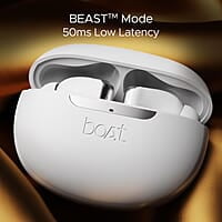 boAt Airdopes 141 ANC TWS in-Ear Earbuds w/ 32 dB ANC, 42 Hrs Playback, 50ms Low Latency Beast Mode, 4 Mics with ENx, ASAP Charge, IWP Twch with BT v5.3 & IPX5 Ear Buds TWS