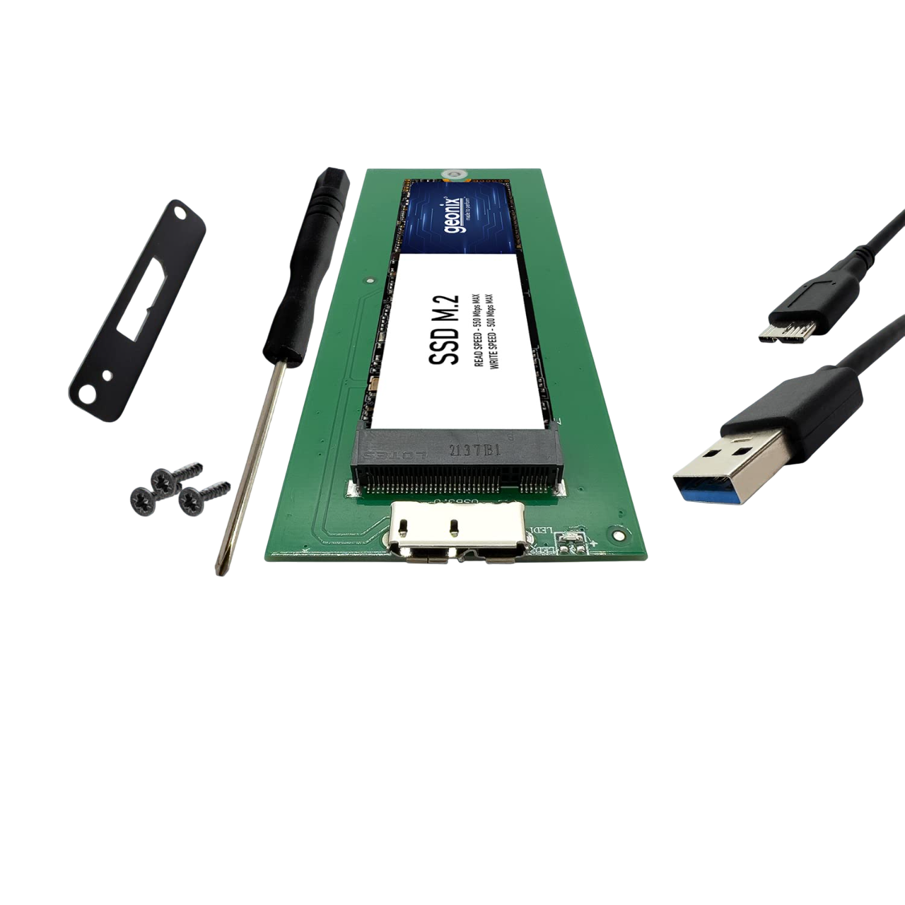Geonix External NGFF M.2 SSD Enclosure