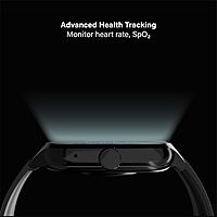 Just Corseca Signature Smartwatch – 2.01" TFT | Heart Rate Monitor | BLE 5.0 | Black