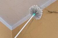 Boxoza Long Stainless Steel Rod and Extendable Cobweb Cleaner