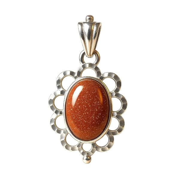 Rajavarthi Stone Silver Pendant | flower design pendant, Dollar