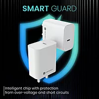 Portronics Adapto 25 25W Type-C PD Wall Charger Super Fast Charging with PPS Protection