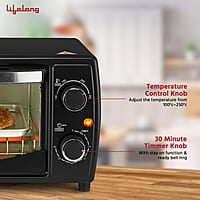 Lifelong OTG 10 Litre - Electric Oven Toaster Griller for Kitchen- 1000 W