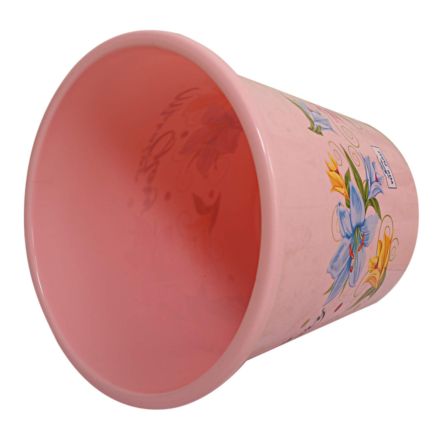 Open Dustbin Round- 5 Litre (White)