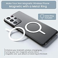 Portronics Magclick 5K is a 5000mAh magnetic wireless charger designed for convenience. It offers fast charging, portability, and a sleek design, making it perfect for on-the-go power needs.