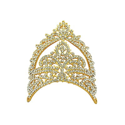 God,Goddess White Stone Crown