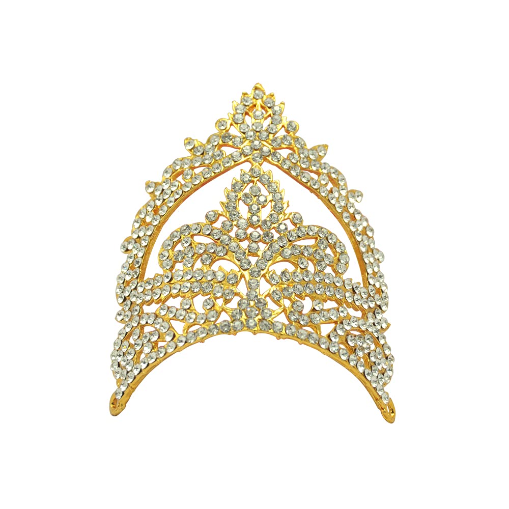 God,Goddess White Stone Crown