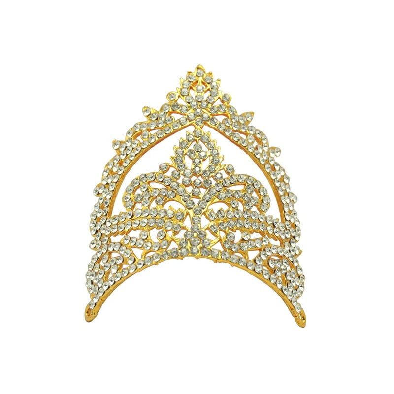 God,Goddess White Stone Crown