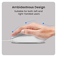 POR 2222 Toad 102 Wired Mouse – 1200 DPI | 1.25M USB Cable | White | 1 Year Warranty
