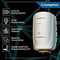 Crompton Solarium Neo 15-L 5 Star Rated Storage Water Heater with Advanced 3 Level Safety