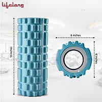 Lifelong Foam Roller for Exercise Gym- Deep Tissue Body Massage Roller for Back Pain, Neck & Knee Pain Relief