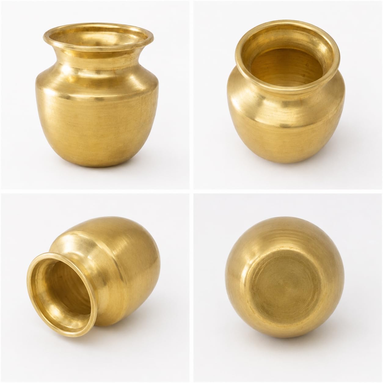 Brass Kalash | Pot for Home Puja