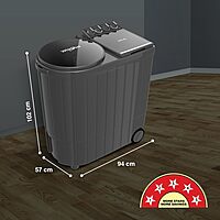 Whirlpool 10Kg Semi-Automatic Top Loading Washing Machine