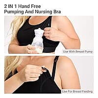 Hands-Free Pumping & Nursing Bra - Adjustable, Supportive, and Comfortable Maternity Wear for Breastfeeding Moms Hands-Free Pumping & Nursing Bra - Adjustable, Supportive, and Comfortable Maternity Wear for Breastfeeding Moms