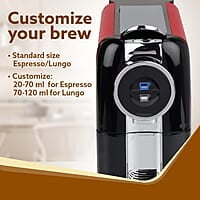 AGARO Galaxy Capsule Coffee Maker, Single Shot Espresso, Powerful 20 Bar Pressure, 650ml Water Tank