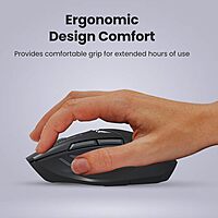 Portronics Key9 – Wireless Keyboard & Mouse Combo, Black. Stylish design, comfortable layout, stable wireless connection, extended battery life, ideal for work!