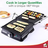 Wonderchef Sanjeev Kapoor Tandoor Family Size 1600 Watt 180 Degree Grilling