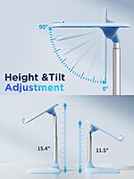 Portable Laptop Table for 17" Devices – Foldable, Anti-Skid, Adjustable Height, Lightweight Design, Ideal for Home, Office, or Travel, Easy to Store, Perfect for Working or Studying Anywhere.