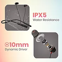 Portronics Harmonics Z11 Bluetooth In-Ear Headset – V5.3, Type-C | 35Hrs Play Time | Magnetic Latch