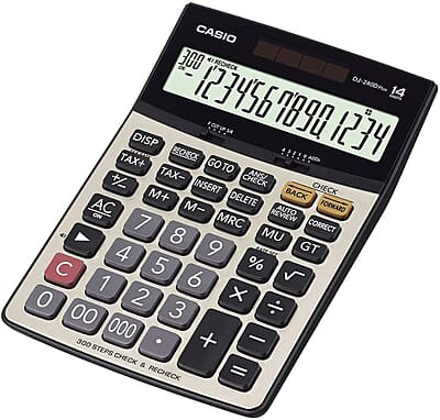 CASIO ELE CALCULATOR DJ-240DPLUS Check & Recheck