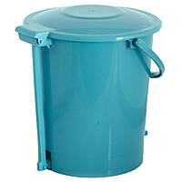 Multicolour Plastic Dustbin Garbage Bin with  10 Liters Pedal