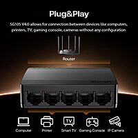 Tenda SG105M 5-Port Gigabit Ethernet Switch