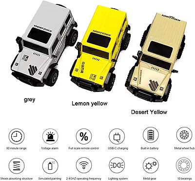 LDARC X43 1:43 Scale Mini RC Drift Car RTR | High-Speed Remote Control Car