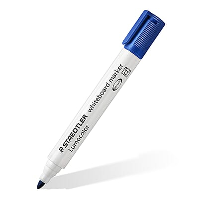 STAEDTLER 351 WB MARKER PEN - 3 BLUE
