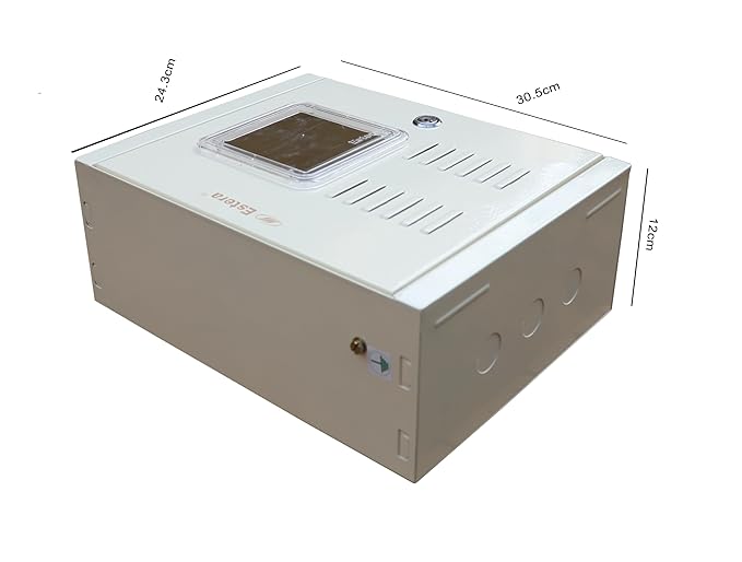 Daystar Single Phase Concealed Meter Box with Isolator Option (Powder Coated"Ivory")
