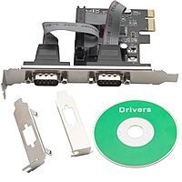 Hammok PCI Serial Card – 2 COM Port Adapter offers reliable connectivity for serial devices. Ideal for industrial applications, it supports legacy systems and enhances data transfer efficiency.