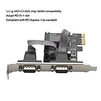 Hammok PCI Serial Card – 2 COM Port Adapter offers reliable connectivity for serial devices. Ideal for industrial applications, it supports legacy systems and enhances data transfer efficiency.
