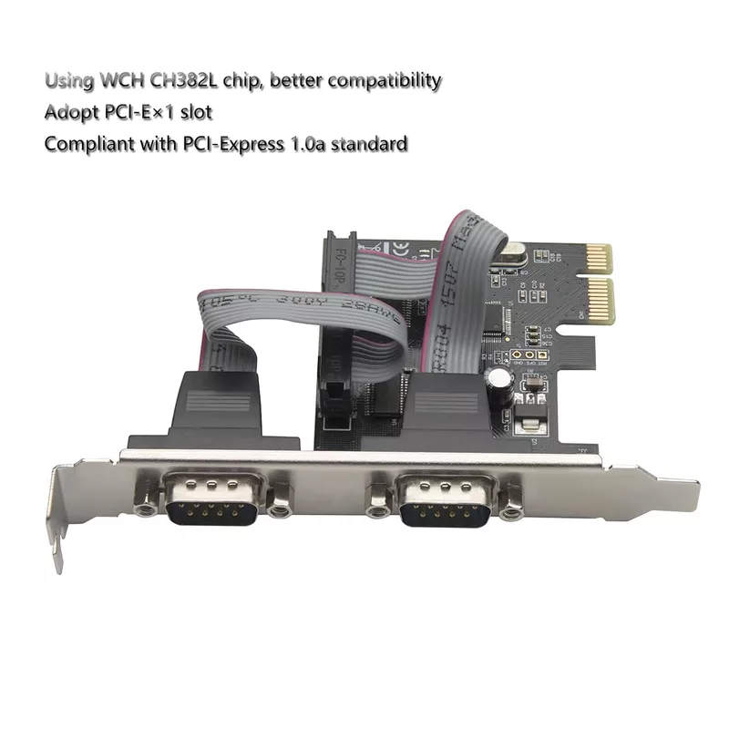 Hammok PCI Serial Card – 2 COM Port Adapter offers reliable connectivity for serial devices. Ideal for industrial applications, it supports legacy systems and enhances data transfer efficiency.