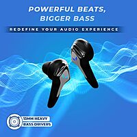 Lapcare Champ Series ProBuds LBTB‑234 True Wireless Earbuds | Bluetooth TWS with 40 hr Battery Life, 13 mm Drivers, ENC Mic, Touch Controls & USB‑C Fast Charging