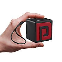 Portronics Nugget 3W Mini Speaker – White, USB-C, Compact & Powerful Sound, Perfect Travel Audio