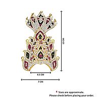 God Ornament Amman Face/Mugam with Naga Crown/Kireedom and Double Attigai/Necklace
