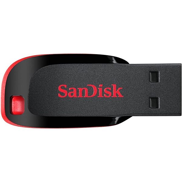 SanDisk Cruzer Blade 64GB USB 2.0 Pen Drive – Flash Storage | Red