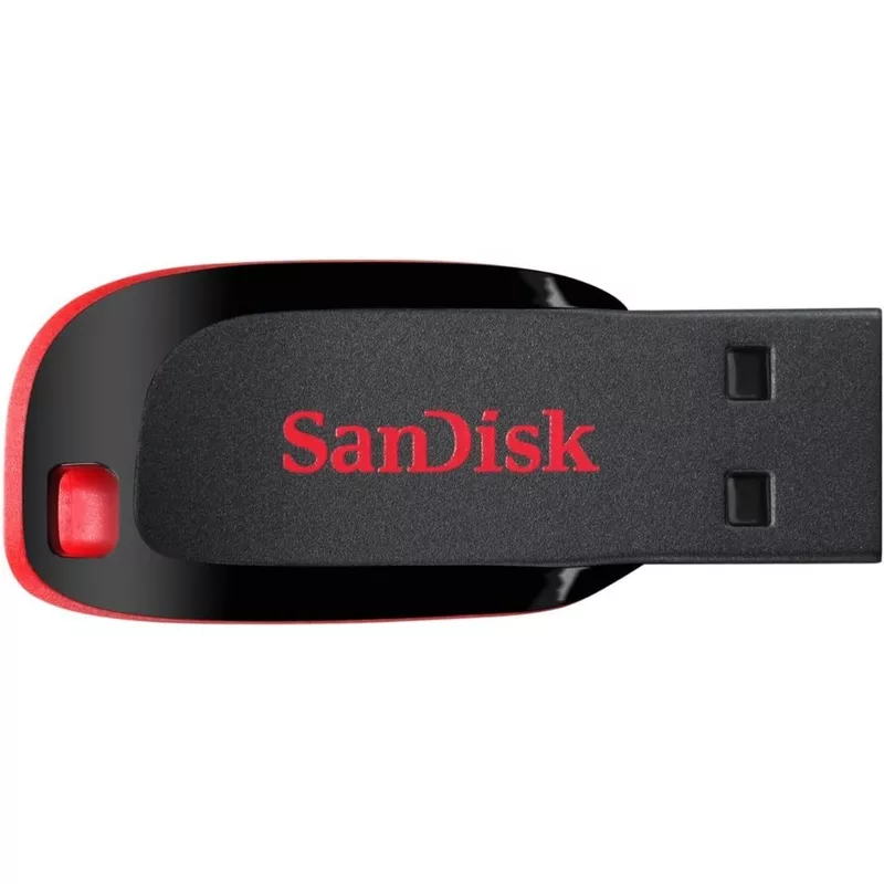 SanDisk Cruzer Blade 64GB USB 2.0 Pen Drive – Flash Storage | Red
