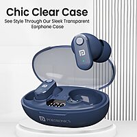 Portronics Twins S16 – TWS Earbuds, 24H Playtime, Blue. Enjoy seamless connectivity, superior sound quality, and a stylish design. Perfect for music lovers and on-the-go lifestyles!
