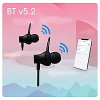 ZEBRONICS Yoga 9 with 45 Hours Backup, Bluetooth v5.2 Wireless Neckband, ENC Calling, Gaming Mode (Upto 50ms), Voice Assistant, Dual Pairing, Splash Proof and Type C