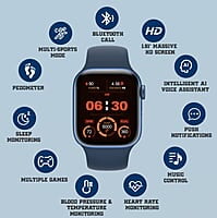 ZOOOK Agile Smartwatch Blue