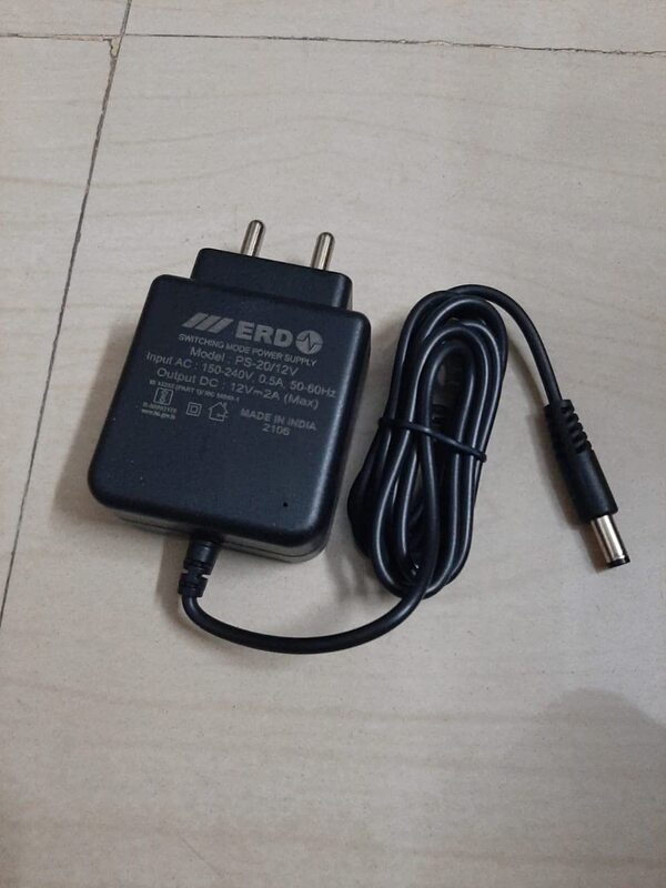 ERD Power Adaptor 12V-2AMP (PS027) ERD Power Adaptor 12V-2AMP (PS027)