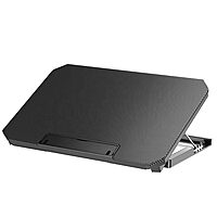 Live Tech GLORI Laptop Cooling Pad – Dual 120 mm Fans, Blue LED, Gaming-Friendly