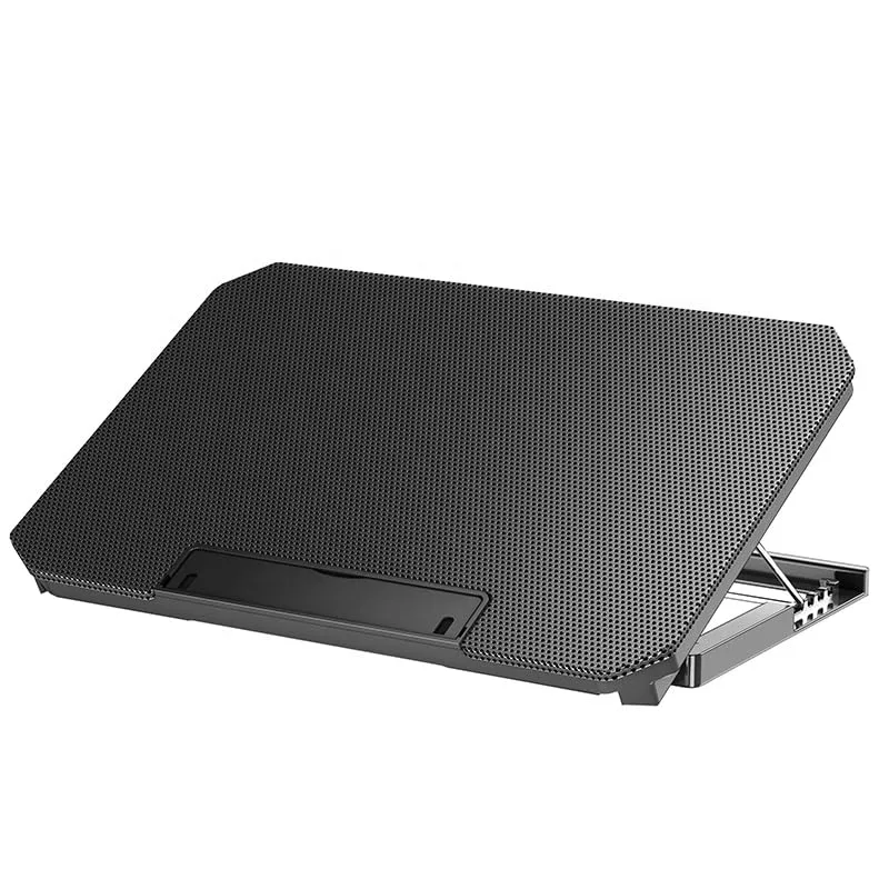 Live Tech GLORI Laptop Cooling Pad – Dual 120 mm Fans, Blue LED, Gaming-Friendly
