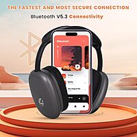 EERS Wireless Bluetooth Headphone – Up to 30 Hours Playtime | Metallic Grey