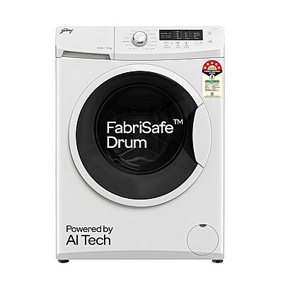Godrej 7 Kg 5 Star, With AI Tech, I-Sense Technology Fully-Automatic Front Load Washing Machine