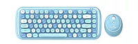 Coconut Bling Retro Wireless Combo (Elegant Retro Design Keyboard with Wireless Mouse, Perfect for Home, Office & Casual Use, 1 Year Warranty)
